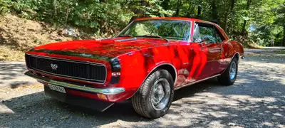 Chevrolet Camaro RS SS 350 1967 — Muscle car légendaire, véhicule historique FIVA — fianco
