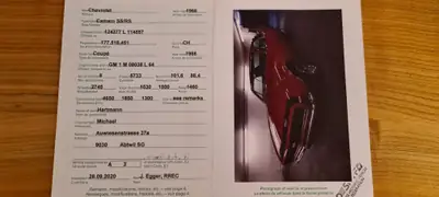 Chevrolet Camaro RS SS 350 1967 — Muscle car légendaire, véhicule historique FIVA — dettaglio