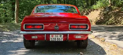 Chevrolet Camaro RS SS 350 1967 — Muscle car légendaire, véhicule historique FIVA — cruscotto