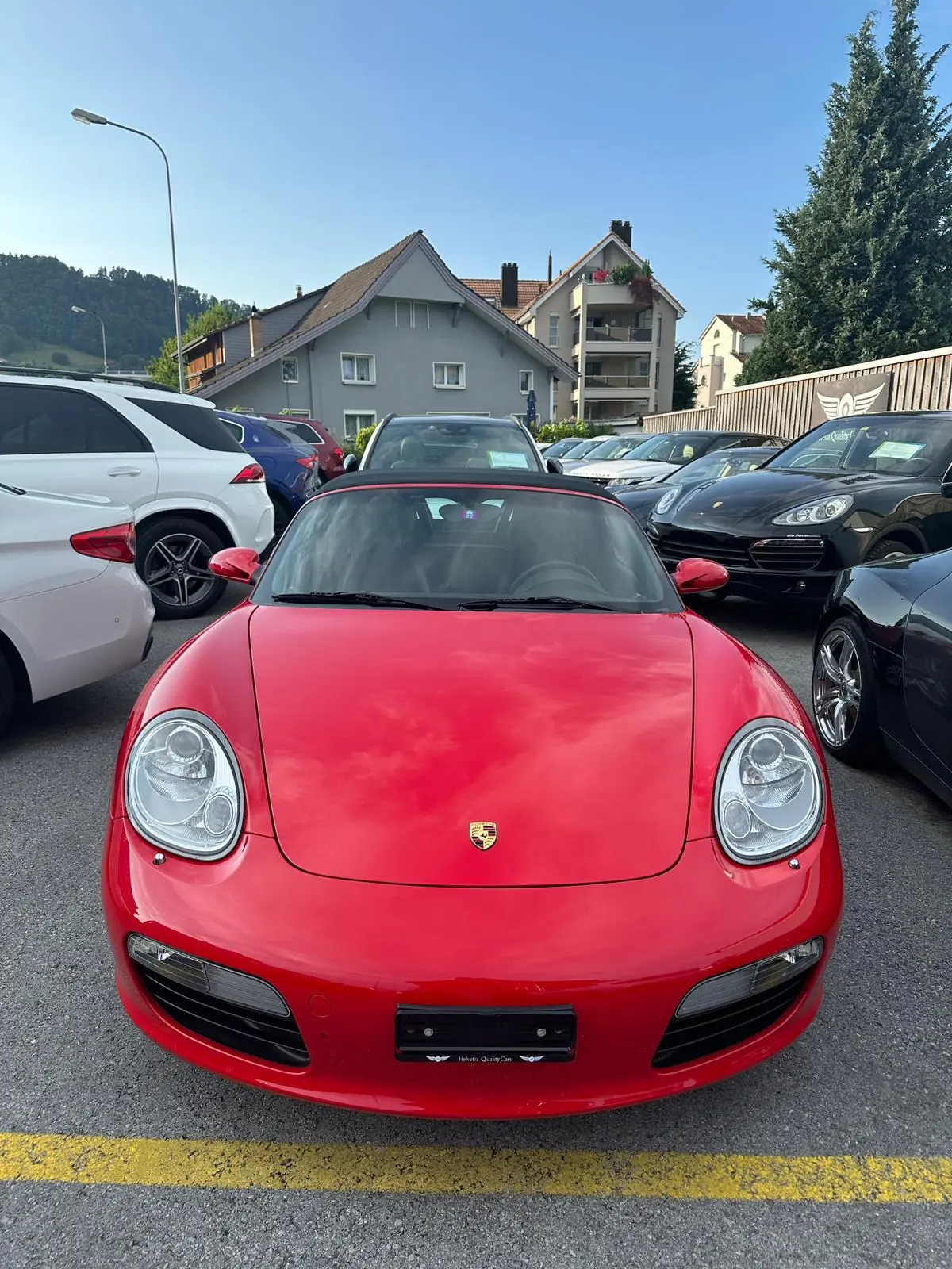 Porsche 718 Boxster 2.7 — Roadster légendaire, 32'000 km, moteur atmosphérique — vista esterna