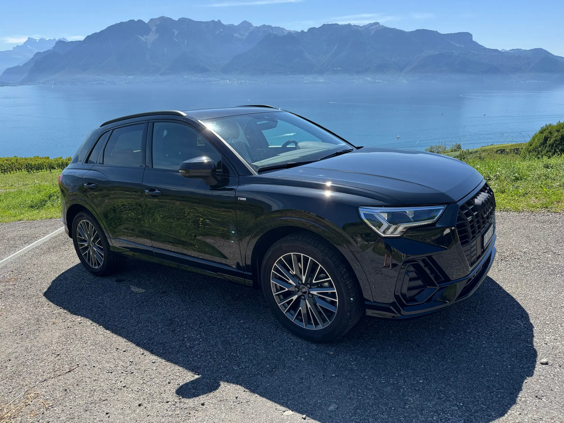 Audi Q3 40 TFSI S line — SUV compact premium, 22'000 km, quattro intégral — vista esterna