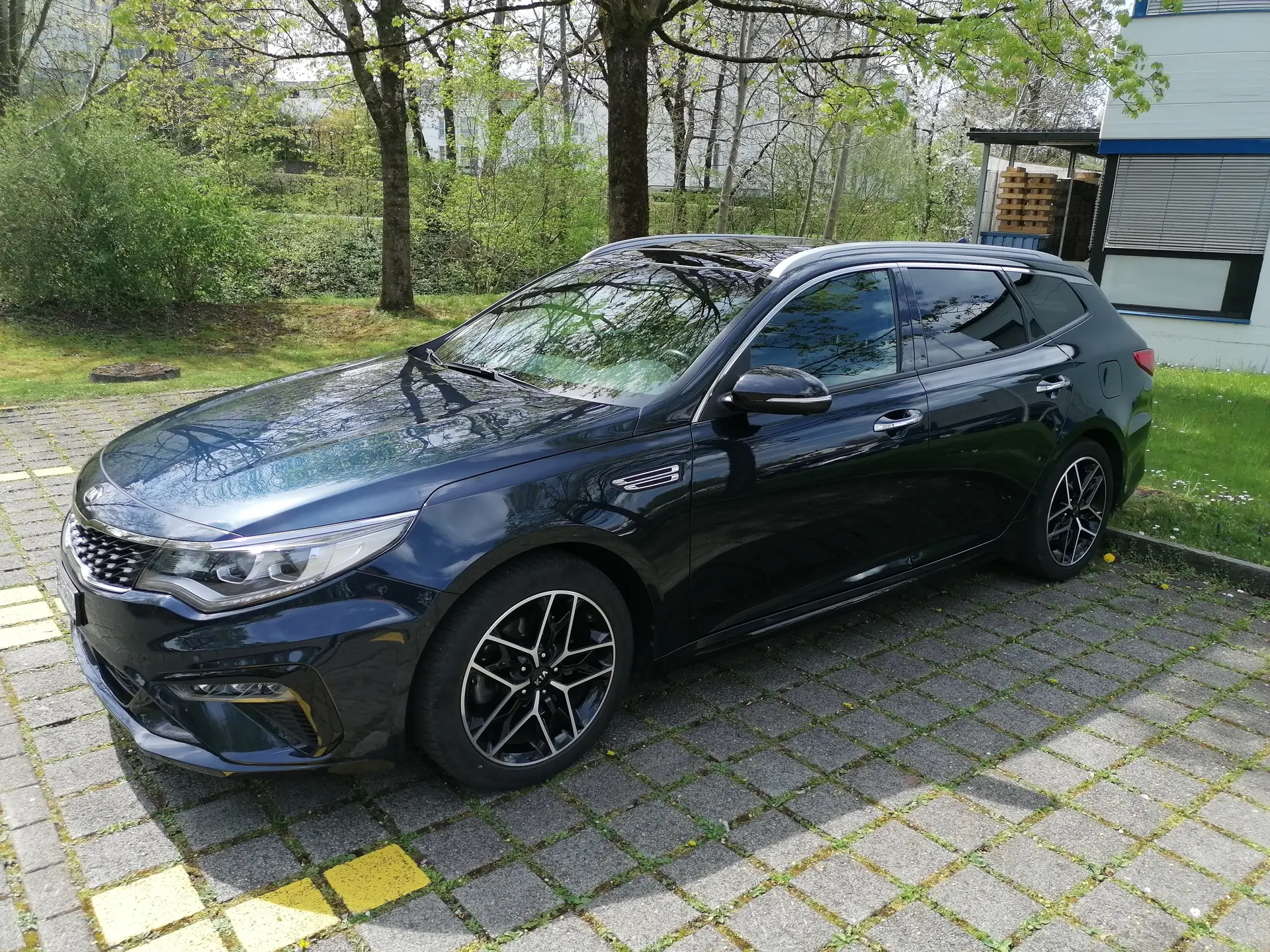 Kia Optima SW 1.6 T-GDI 179 ch — Break premium GT-Line, garantie constructeur jusqu'à 2026 — Außenansicht