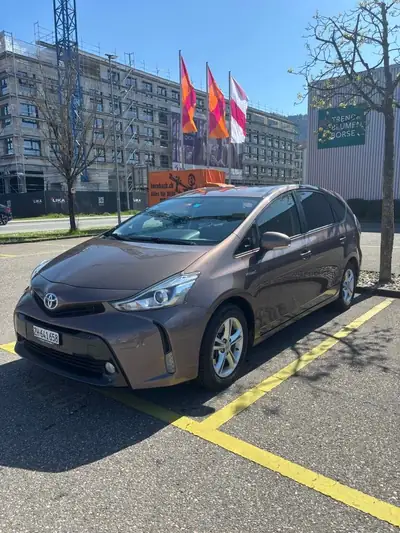 Toyota Prius+ 1.8 VVT-i HSD Sol Premium — 7 places, hybride économe, sans accident — fianco