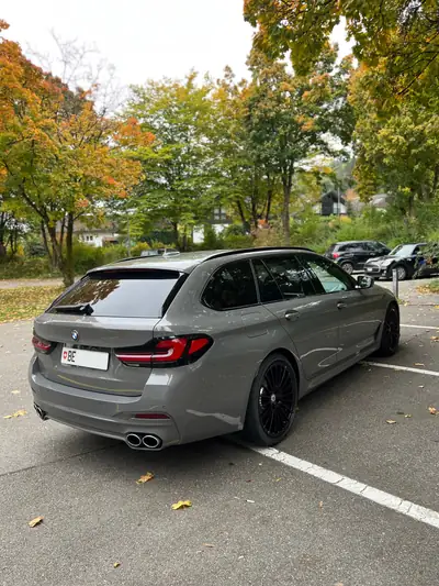 BMW-ALPINA D5 S Touring — Break haute performance 408 ch, Quattro, état impeccable — Miniatura 8