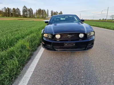 Ford Mustang GT Premium V8 420PS — Coupé muscle américain, rare et performant — Heckansicht