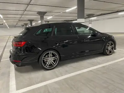 SEAT Leon ST Cupra 300 4Drive — Break sportif 300ch, 4x4 intégral, boîte DSG — side view