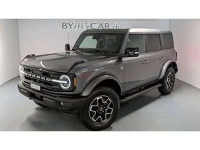 Ford Bronco 2.7 EcoBoost Outer Banks 4x4 — SUV aventurier, 9 500 km seulement — vue extérieure