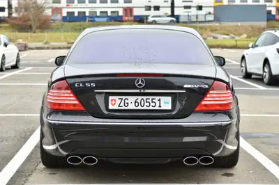 Mercedes-Benz CL 55 AMG — Coupé sportif de prestige, 500 ch purs — interni