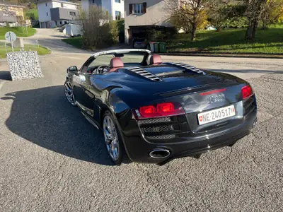 Audi R8 Spyder 5.2 R-Tronic — Cabriolet sportif 525 ch, 68'000 km, sans sinistre — Miniatur 9