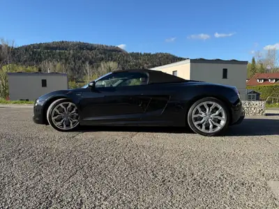 Audi R8 Spyder 5.2 R-Tronic — Cabriolet sportif 525 ch, 68'000 km, sans sinistre — Miniatur 13