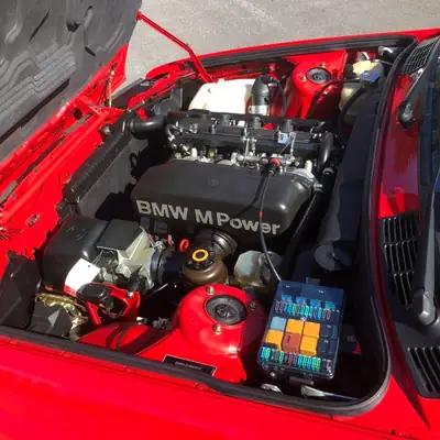 BMW M3 Cabrio E30 1990 — Légende décapotable, 211 ch purs — Miniatur 11