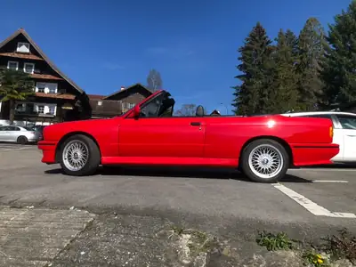 BMW M3 Cabrio E30 1990 — Légende décapotable, 211 ch purs — Miniatur 10