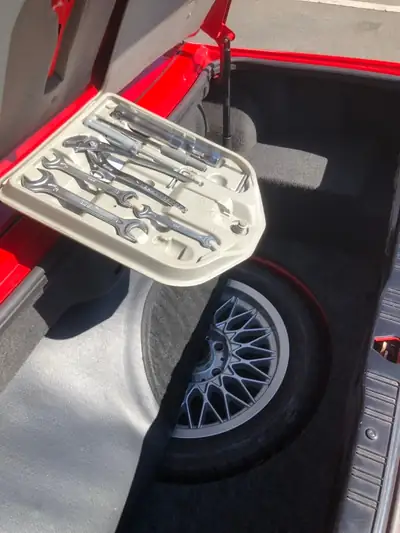 BMW M3 Cabrio E30 1990 — Légende décapotable, 211 ch purs — Miniatur 18
