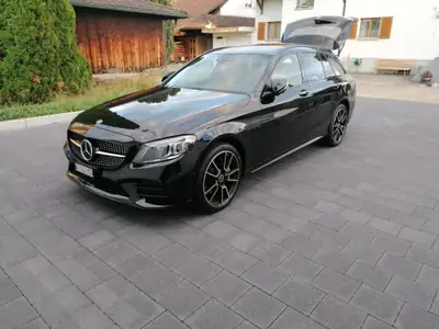 Mercedes-Benz C 220 d AMG Line 4Matic — Break diesel premium, 4x4 performant — exterior view