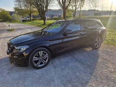 Mercedes-Benz C 220 d AMG Line 4Matic — Break diesel premium, 4x4 performant — side view