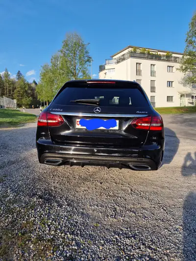 Mercedes-Benz C 220 d AMG Line 4Matic — Break diesel premium, 4x4 performant — rear view