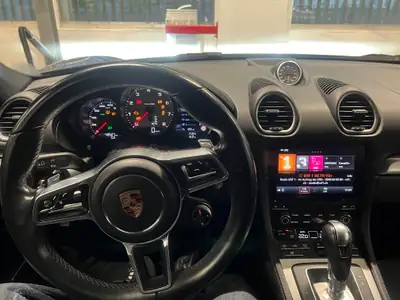 Porsche 718 Boxster S — Roadster sportif 350 ch, PDK, seulement 51'000 km — cruscotto