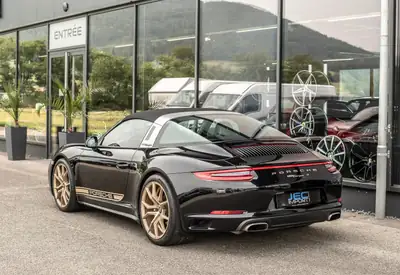Porsche 911 Targa 4 PDK — Cabriolet légendaire, entretien Porsche complet, expertise du jour — intérieur