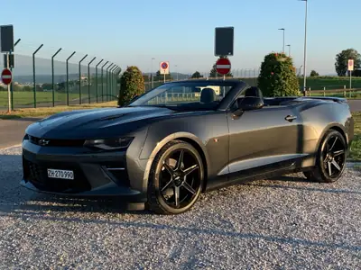 Chevrolet Camaro 6.2 Convertible — Muscle-car américain 453 ch, capote électrique — arrière