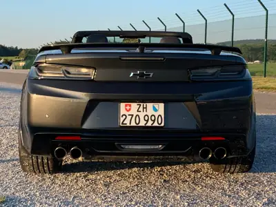 Chevrolet Camaro 6.2 Convertible — Muscle-car américain 453 ch, capote électrique — Miniature 9