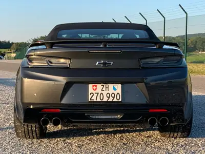 Chevrolet Camaro 6.2 Convertible — Muscle-car américain 453 ch, capote électrique — Miniature 8