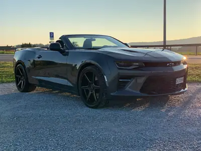 Chevrolet Camaro 6.2 Convertible — Muscle-car américain 453 ch, capote électrique — Miniature 18