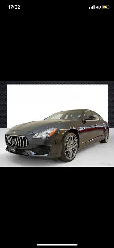 Maserati Quattroporte 3.0 V6 S Q4 GranSport — Berline luxe 411 ch, traction intégrale — vue extérieure