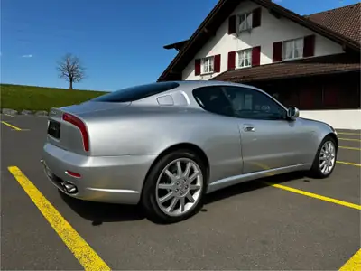 Maserati 3200 GT — Coupé sportif italien 370 ch, entretien complet, sans sinistre — Heckansicht