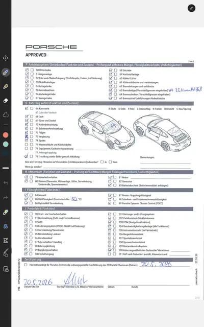 Porsche 911 Turbo 2007 — Légende sportive Mezger, Grand service, 87 500 km — Thumbnail 25