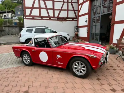 Triumph TR4A — Cabriolet anglais de légende, palmarès rallye exceptionnel — dettaglio