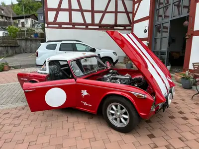 Triumph TR4A — Cabriolet anglais de légende, palmarès rallye exceptionnel — Miniatura 8