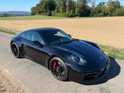 Porsche 911 Carrera 4 GTS — Coupé sportif all-wheel drive, 480 ch, premier propriétaire — Seitenansicht