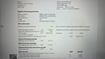MINI Cabrio Cooper S — Cabriolet 2023, 9400 km, Transfer de Leasing — Thumbnail 9