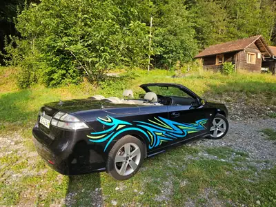 SAAB 9-3 2.0 BioPower Cabriolet — Décapotable élégante, motorisation écologique — Außenansicht