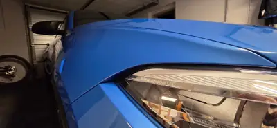 BMW M2 CS 2021 — Coupé haute performance, 43 900 km, bleu métallisé — Miniatura 8