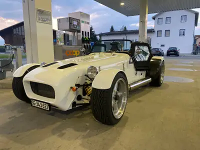 Lotus Super Seven Irmscher 2.0 Turbo — Roadster sportif affûté, seulement 7000 km — vista esterna