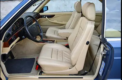 Mercedes-Benz SEC 500 — Chef-d'œuvre coupé des années 80, seulement 52 700 km — side view