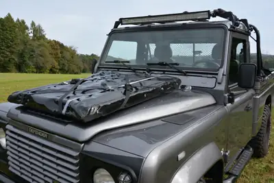 Land Rover Defender 2003 — Le mythe du tout-terrain robuste, diesel fiable — Armaturenbrett