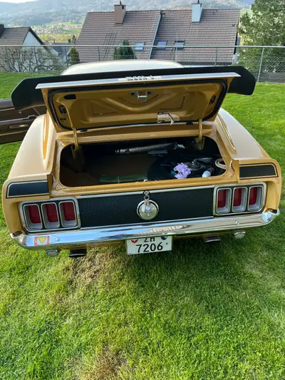 Ford Mustang Mach 1 351 Cleveland 1969 — Muscle car légendaire, très faible kilométrage — Miniatur 12
