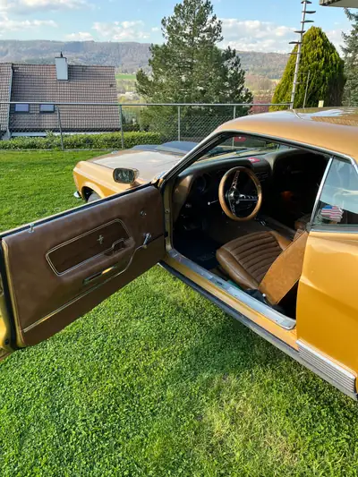 Ford Mustang Mach 1 351 Cleveland 1969 — Muscle car légendaire, très faible kilométrage — Miniatur 14