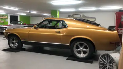 Ford Mustang Mach 1 351 Cleveland 1969 — Muscle car légendaire, très faible kilométrage — Miniatur 15