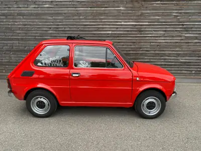 Fiat 126 Bambino 1979 — Icône italienne vérifiée, charme d'époque garanti — arrière