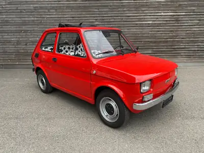 Fiat 126 Bambino 1979 — Icône italienne vérifiée, charme d'époque garanti — tableau de bord