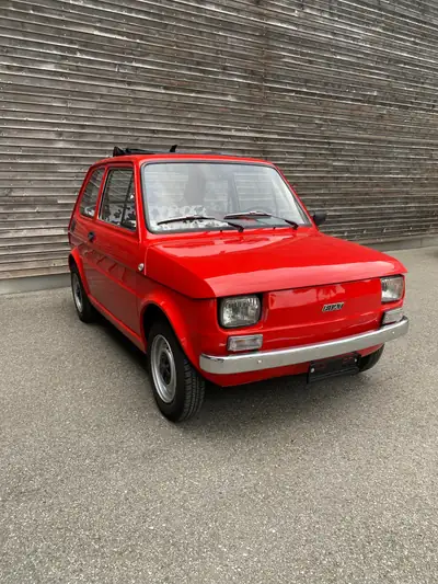 Fiat 126 Bambino 1979 — Icône italienne vérifiée, charme d'époque garanti — détail