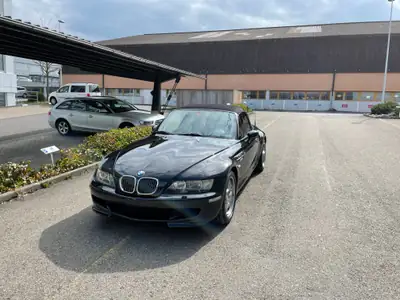 BMW Z3 M Roadster 2001 — Légende sportive noire, état collection, moteur S54B32 — Außenansicht