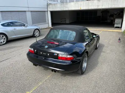 BMW Z3 M Roadster 2001 — Légende sportive noire, état collection, moteur S54B32 — Armaturenbrett