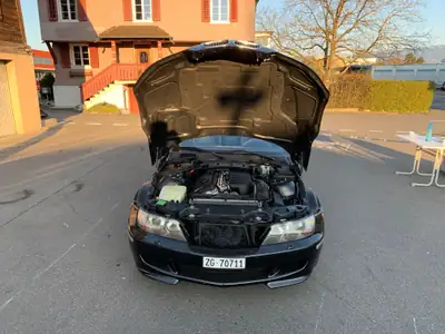 BMW Z3 M Roadster 2001 — Légende sportive noire, état collection, moteur S54B32 — Innenraum