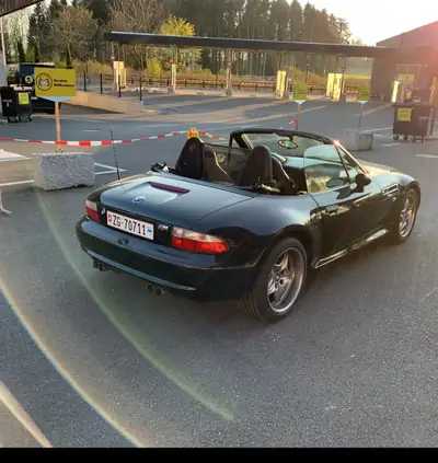 BMW Z3 M Roadster 2001 — Légende sportive noire, état collection, moteur S54B32 — Miniatur 7