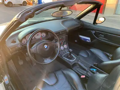 BMW Z3 M Roadster 2001 — Légende sportive noire, état collection, moteur S54B32 — Miniatur 12