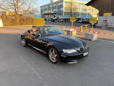 BMW Z3 M Roadster 2001 — Légende sportive noire, état collection, moteur S54B32 — Miniatur 15